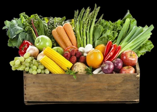 An image showing some rich produce from our farms.